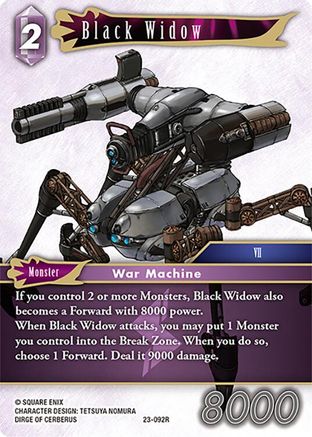 Black Widow (23-092R) - Rare - Hidden Trials