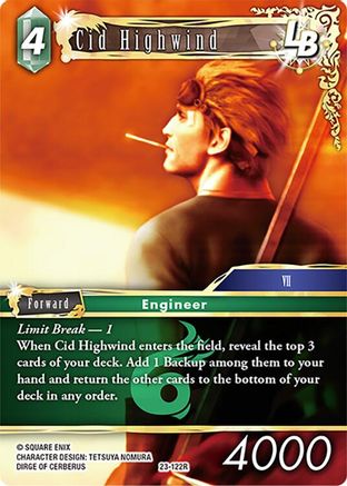 Cid Highwind LB (23-122R) - Legend - Hidden Trials