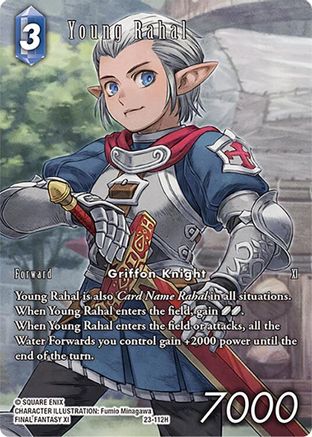 Young Rahal (Full Art) (23-112H)Foil - Hero - Hidden Trials