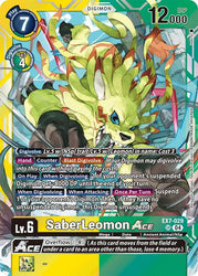 SaberLeomon ACE [EX7-029] [Digimon LIBERATOR]