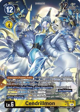 Cendrillmon (Alternate Art) (EX7-030) Foil Super Rare - Digimon LIBERATOR