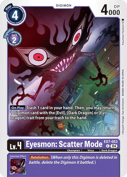 Eyesmon: Scatter Mode [EX7-053] [Digimon LIBERATOR]