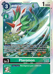 Pteromon (ST18-04) Foil Rare - Starter Deck 18: Guardian Vortex