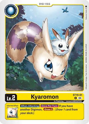 Kyaromon (ST19-01)  Common - Starter Deck 19: Fable Waltz