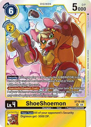 ShoeShoemon (ST19-08) Foil Super Rare - Starter Deck 19: Fable Waltz