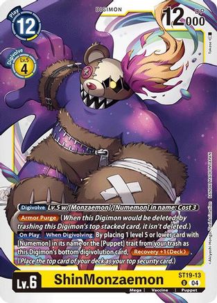 ShinMonzaemon (ST19-13)  Uncommon - Starter Deck 19: Fable Waltz