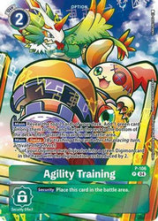 Agility Training (Starter Deck 19 Exclusive) (P-106) Foil Promo - Digimon Promotion Cards