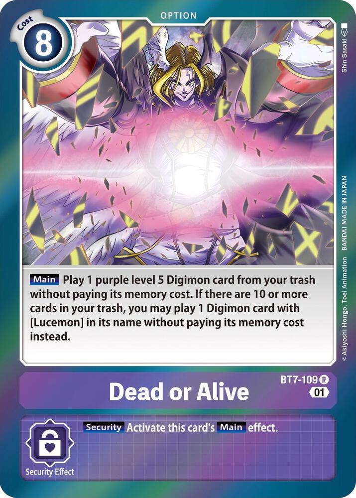 Dead or Alive BT7-109 R (Next Adventure)  - Foil