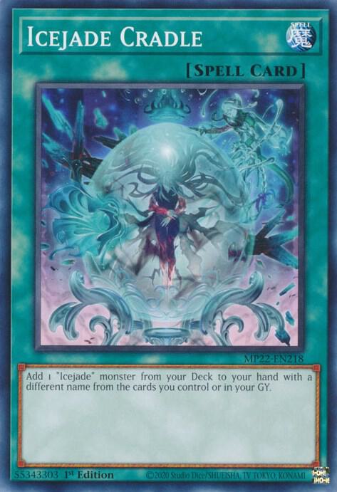 Icejade Cradle MP22-EN218 (2022 Tin of the Pharaoh's Gods)  - 1st Edition