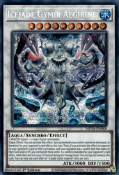 Icejade Gymir Aegirine (MP24-EN068) - Prismatic Secret Rare - 1st Edition - 25th Anniversary Tin: Dueling Mirrors