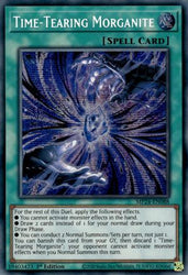 Time-Tearing Morganite (MP24-EN088) - Prismatic Secret Rare - 1st Edition - 25th Anniversary Tin: Dueling Mirrors