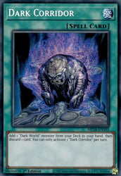 Dark Corridor (MP24-EN103) - Prismatic Secret Rare - 1st Edition - 25th Anniversary Tin: Dueling Mirrors