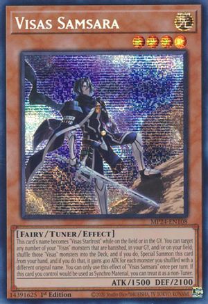 Visas Samsara (MP24-EN108) - Prismatic Secret Rare - 25th Anniversary Tin: Dueling Mirrors