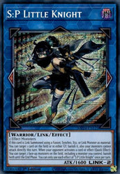 S:P Little Knight (MP24-EN121) - Prismatic Secret Rare - 1st Edition - 25th Anniversary Tin: Dueling Mirrors