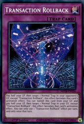Transaction Rollback (MP24-EN134) - Prismatic Secret Rare - 1st Edition - 25th Anniversary Tin: Dueling Mirrors
