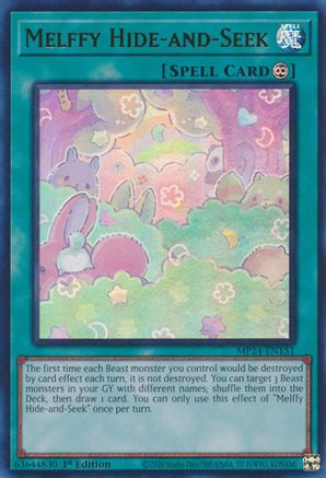 Melffy Hide-and-Seek (MP24-EN151) - Ultra Rare - 1st Edition - 25th Anniversary Tin: Dueling Mirrors