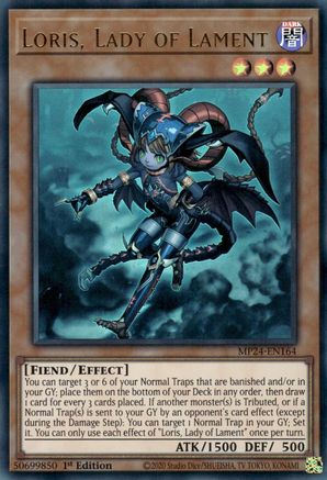 Loris, Lady of Lament (MP24-EN164) - Ultra Rare - 1st Edition - 25th Anniversary Tin: Dueling Mirrors