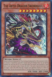 The Abyss Dragon Swordsoul (MP24-EN167) - Ultra Rare - 1st Edition - 25th Anniversary Tin: Dueling Mirrors
