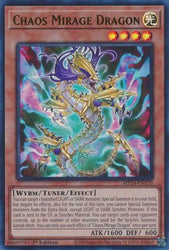 Chaos Mirage Dragon (MP24-EN170) - Ultra Rare - 1st Edition - 25th Anniversary Tin: Dueling Mirrors