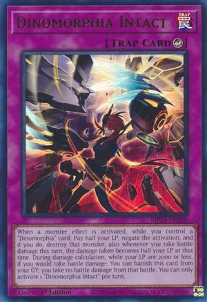 Dinomorphia Intact (MP24-EN200) - Ultra Rare - 25th Anniversary Tin: Dueling Mirrors