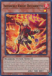 Infernoble Knight Ricciardetto (MP24-EN211) - Ultra Rare - 1st Edition - 25th Anniversary Tin: Dueling Mirrors