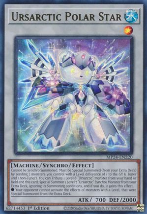Ursarctic Polar Star (MP24-EN220) - Ultra Rare - 25th Anniversary Tin: Dueling Mirrors