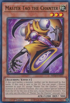 Master Tao the Chanter (MP24-EN237) - Ultra Rare - 25th Anniversary Tin: Dueling Mirrors