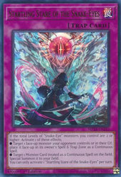 Startling Stare of the Snake-Eyes (MP24-EN243) - Ultra Rare - 25th Anniversary Tin: Dueling Mirrors