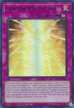Canopic Protector (MP24-EN244) - Ultra Rare - 25th Anniversary Tin: Dueling Mirrors