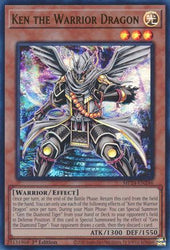 Ken the Warrior Dragon (MP24-EN246) - Ultra Rare - 1st Edition - 25th Anniversary Tin: Dueling Mirrors