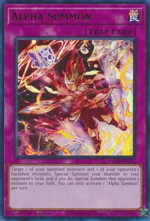Alpha Summon (MP24-EN256) - Ultra Rare - 25th Anniversary Tin: Dueling Mirrors