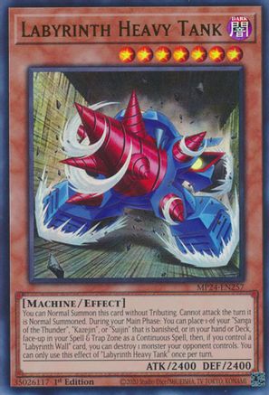 Labyrinth Heavy Tank (MP24-EN257) - Ultra Rare - 1st Edition - 25th Anniversary Tin: Dueling Mirrors