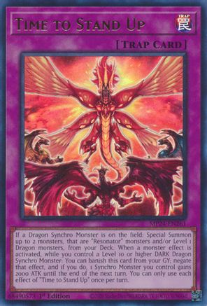 Time to Stand Up (MP24-EN261) - Ultra Rare - 1st Edition - 25th Anniversary Tin: Dueling Mirrors