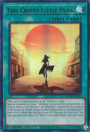 This Creepy Little Punk (MP24-EN262) - Ultra Rare - 1st Edition - 25th Anniversary Tin: Dueling Mirrors