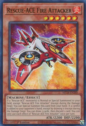 Rescue-ACE Fire Attacker (MP24-EN280) - Ultra Rare - 25th Anniversary Tin: Dueling Mirrors