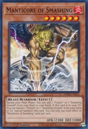 Manticore of Smashing (MP24-EN314) - Common - 25th Anniversary Tin: Dueling Mirrors