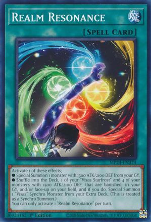 Realm Resonance (MP24-EN374) - Common - 1st Edition - 25th Anniversary Tin: Dueling Mirrors