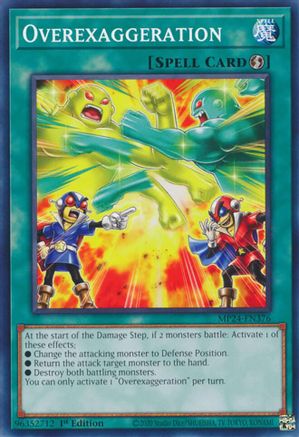 Overexaggeration (MP24-EN376) - Common - 1st Edition - 25th Anniversary Tin: Dueling Mirrors