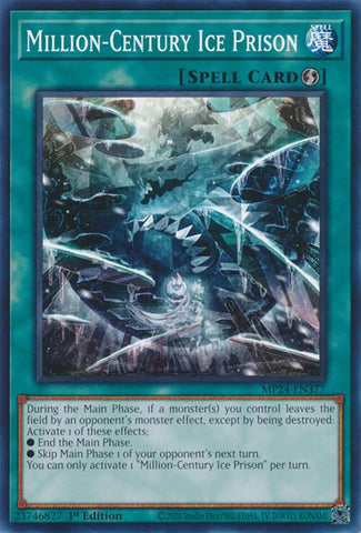 Million-Century Ice Prison (MP24-EN377) - Common - 1st Edition - 25th Anniversary Tin: Dueling Mirrors