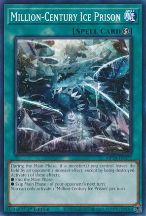 Million-Century Ice Prison (MP24-EN377) - Common - 1st Edition - 25th Anniversary Tin: Dueling Mirrors