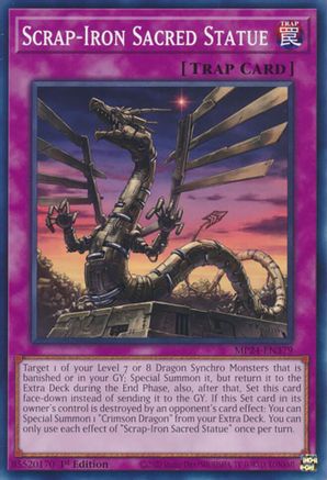Scrap-Iron Sacred Statue (MP24-EN379) - Common - 1st Edition - 25th Anniversary Tin: Dueling Mirrors