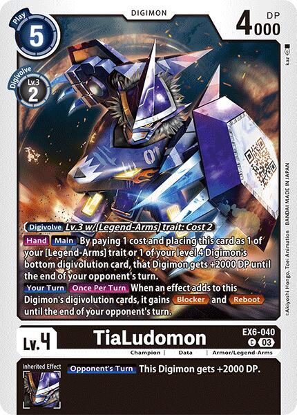 TiaLudomon EX6-040 C (Infernal Ascension) 