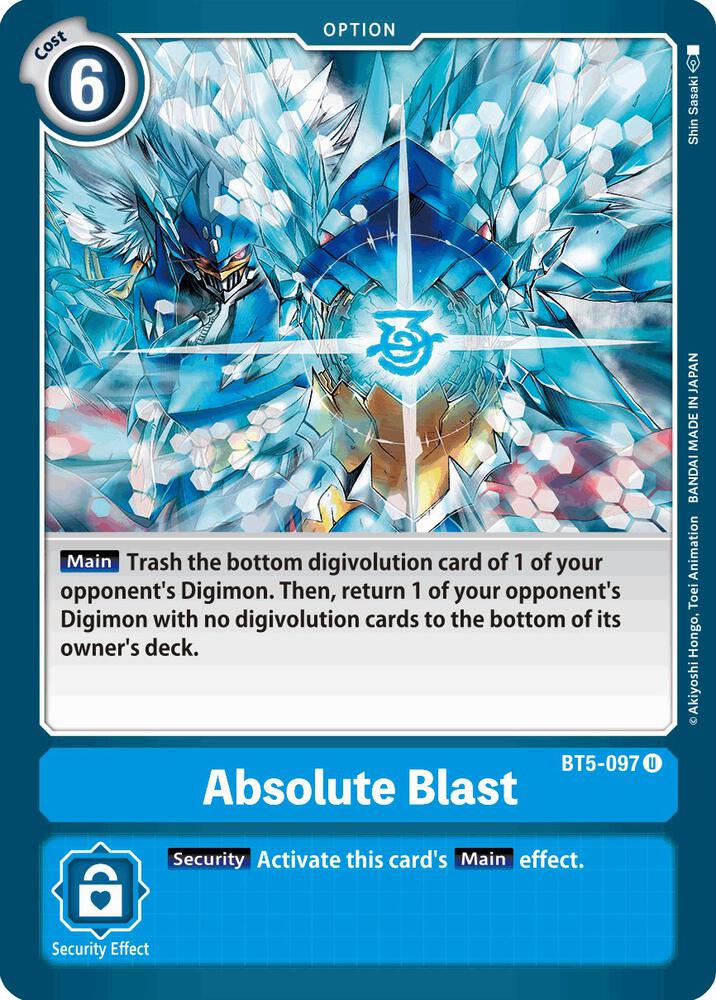 Absolute Blast BT5-097 U (Battle of Omni) 