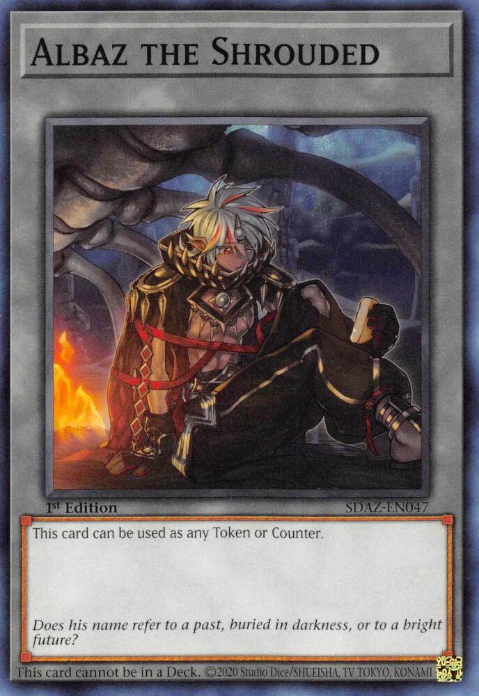 Albaz the Shrouded SDAZ-EN047 (Structure Deck: Albaz Strike)  - 1st Edition