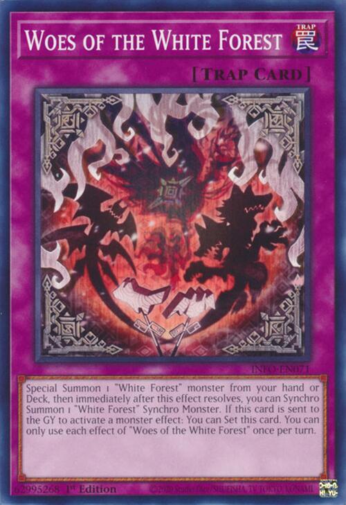 Woes of the White Forest INFO-EN071 (The Infinite Forbidden)  - 1st Edition