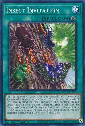 Insect Invitation (ROTA-EN083) - Common - Rage of the Abyss