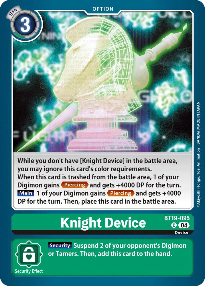 Knight Device BT19-095 C (Release Special Booster 2.5) 