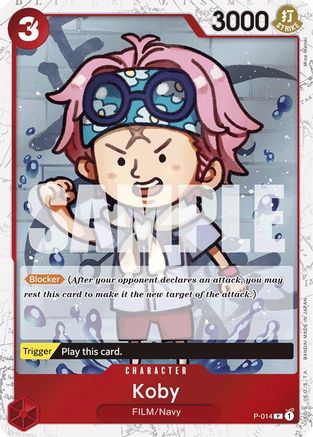 Koby (Jolly Roger Foil) (P-014) - Foil Promo - Premium Booster -The Best-