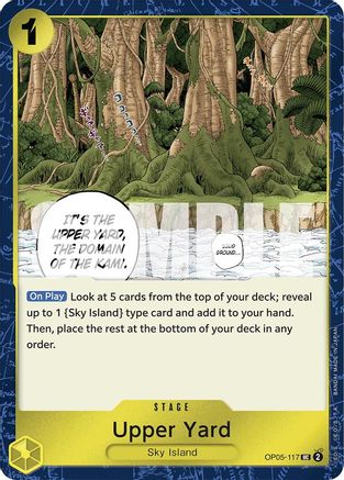 Upper Yard (Jolly Roger Foil) (OP05-117) - Foil Uncommon - Premium Booster -The Best-