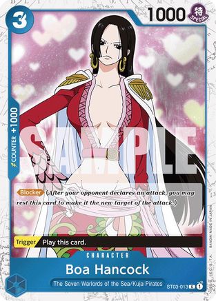 Boa Hancock (ST03-013) (Jolly Roger Foil) (ST03-013) - Foil Common - Premium Booster -The Best-